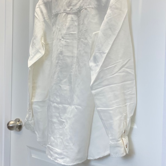 Anthropologie Pilcro Ruffled Placket Shirt - Picture 15 of 16